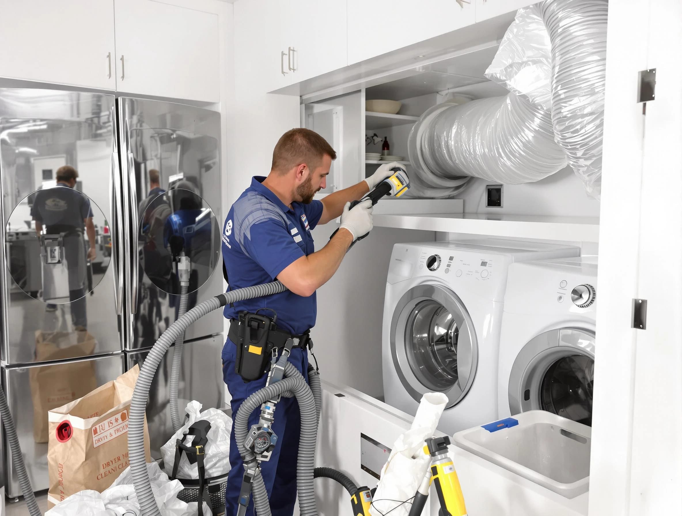 Professional duct cleaning by Riverton Dryer Vent Cleaning in Riverton