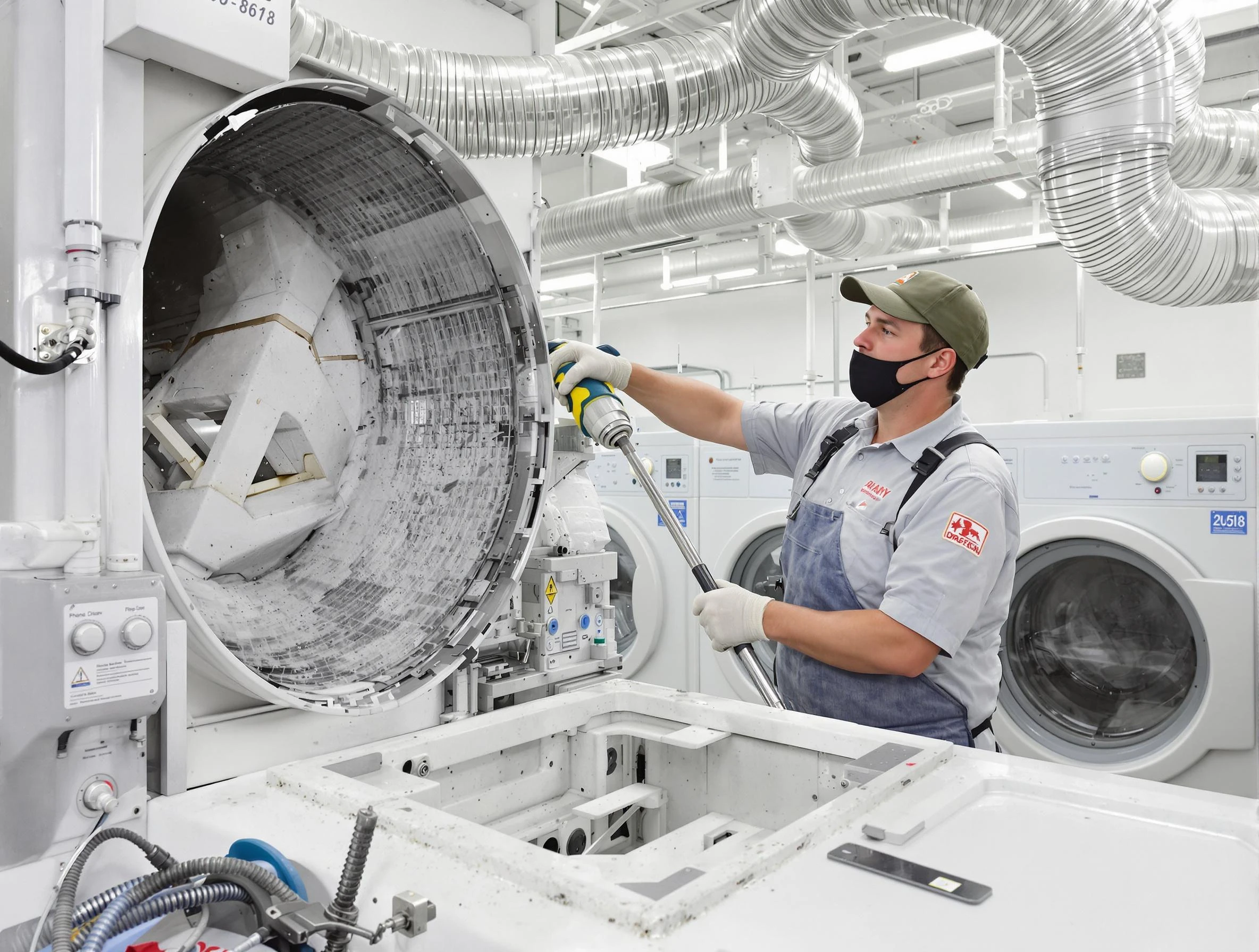 Commercial Dryer Vent Cleaning in Riverton