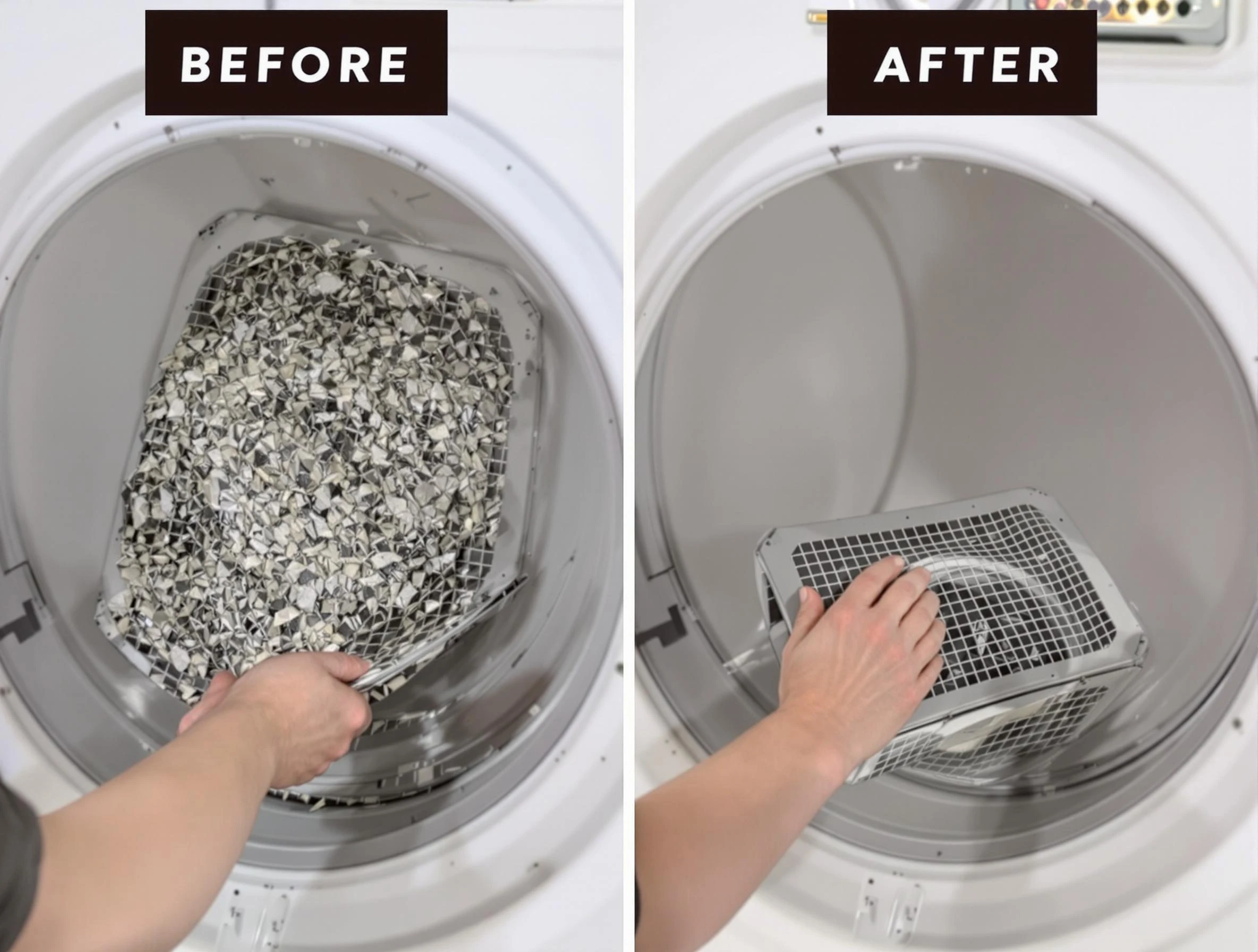 Professional lint trap cleaning by Riverton Dryer Vent Cleaning in Riverton