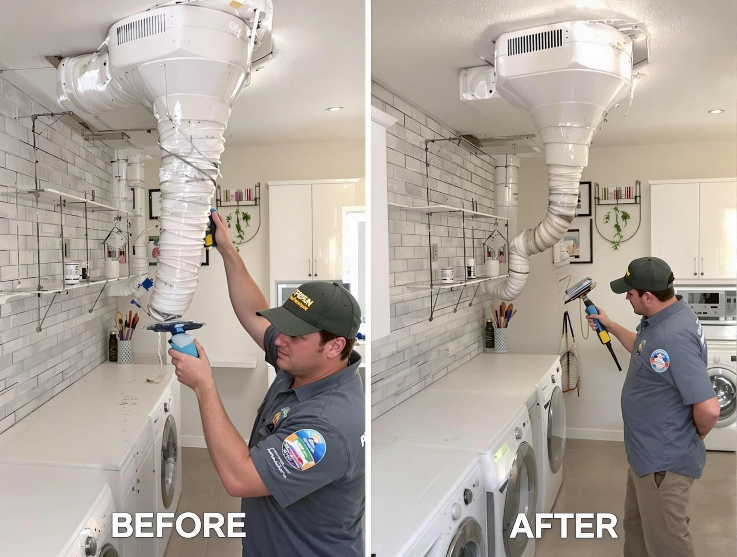 Professional dryer exhaust vent cleaning by Riverton Dryer Vent Cleaning in Riverton