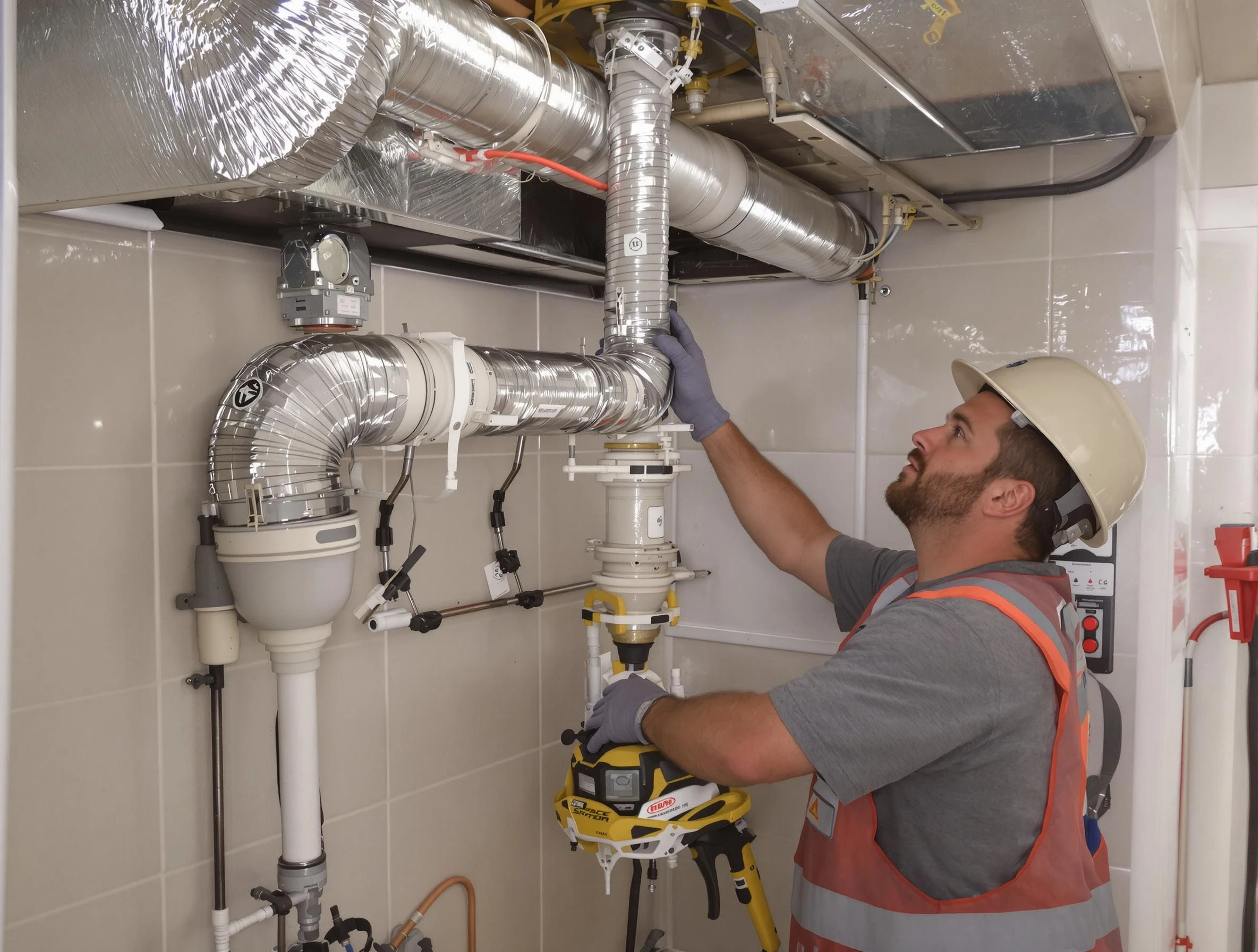 Riverton Dryer Vent Cleaning expert performing professional dryer vent repair and installation in Riverton